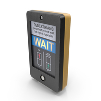 London Pedestrian Crosswalk Button On PNG & PSD Images