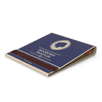 MatchBook Vintage Cover Closed PNG & PSD Images