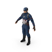 Captain America Character PNG & PSD Images
