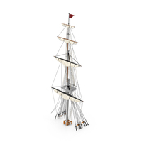 Foremast Retracted Sails PNG & PSD Images