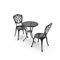 3 Piece Bistro Outdoor Patio Set PNG & PSD Images
