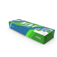 Mint Chewing Gum Pack PNG & PSD Images