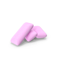 Pink Pile Of Chewing Gum Pads PNG & PSD Images
