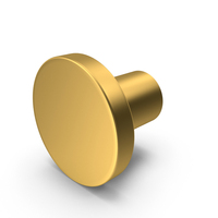 Knob Gold PNG & PSD Images