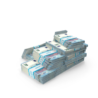20 Euro Bundle Stack PNG & PSD Images