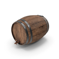 Wood Barrel PNG & PSD Images