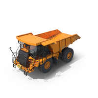 Dirty Off Highway Dump Truck PNG & PSD Images