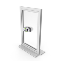 Robot Window Cleaner On Plastic Window PNG & PSD Images