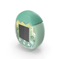 Green Pet Tamagotchi PNG & PSD Images