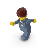 Lego Man Doctor Running PNG & PSD Images