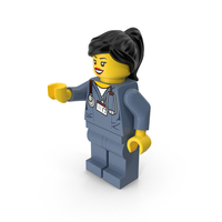 Lego Woman Doctor Arms Middle Down PNG & PSD Images