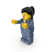 Lego Woman Doctor Arms Middle PNG & PSD Images