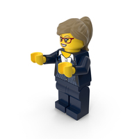 Lego Woman Executive Arms Middle PNG & PSD Images