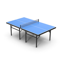 Blue Tennis Table PNG & PSD Images