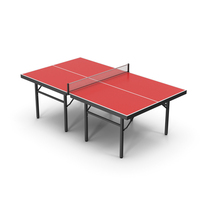 Red Tennis Table PNG & PSD Images