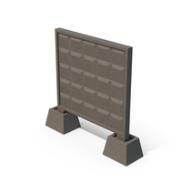 Dark Concrete Wall Fence PNG & PSD Images