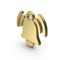 Notification Bell Symbol Gold PNG & PSD Images