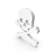 Skull With Crossed Bones Danger PNG & PSD Images