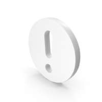 Warning Exclamation Mark Coin PNG & PSD Images