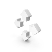 Four Way Directional Arrows PNG & PSD Images