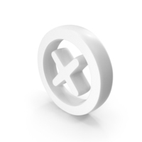 Wrong In Circler Frame PNG & PSD Images