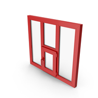 Window Red PNG & PSD Images