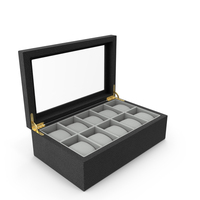 Leather Watch Display Box PNG & PSD Images