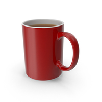 Red Cup With Tea PNG & PSD Images