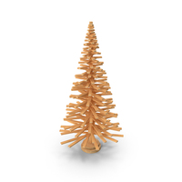 Wooden Christmas Tree PNG & PSD Images