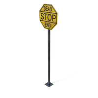 Dead End Signboard PNG & PSD Images