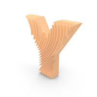 Wavy Shape Letter Y PNG & PSD Images