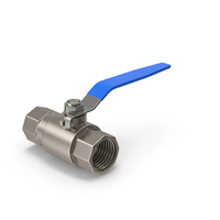 Blue Metal Valve PNG & PSD Images