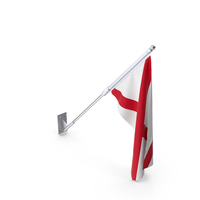 Alabama Wall Mounted Flag PNG & PSD Images