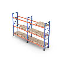 Pallet Rack And Wood Pallets PNG & PSD Images