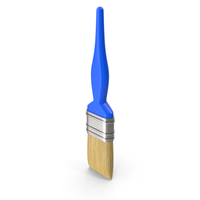 PAINTBRUSH CARTOON BLUE PNG & PSD Images