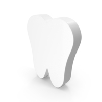 Tooth Logo White PNG & PSD Images