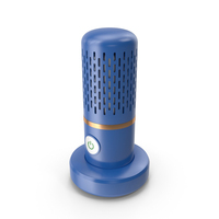 Portable Fruit and Vegetable Cleaner Device With Stand Blue PNG & PSD Images