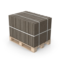 Concrete Slabs On Wood Pallet PNG & PSD Images