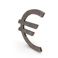 Marble Euro Symbol PNG & PSD Images