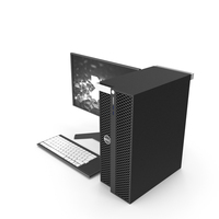 Workstation PC PNG & PSD Images