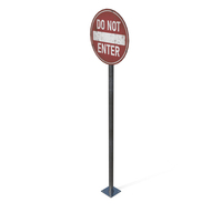 Do Not Enter Sign PNG & PSD Images