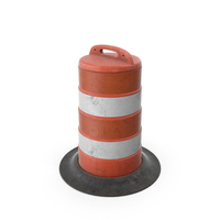 Barrel Barricade PNG & PSD Images