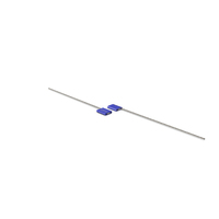 Blue Tight Steel Cable Seal Straight PNG & PSD Images