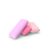 Chewing Gum Pads Colored PNG & PSD Images