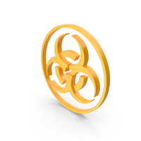 Biohazard Symbol Yellow PNG & PSD Images
