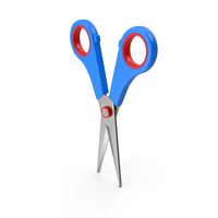 Scissors Blue PNG & PSD Images