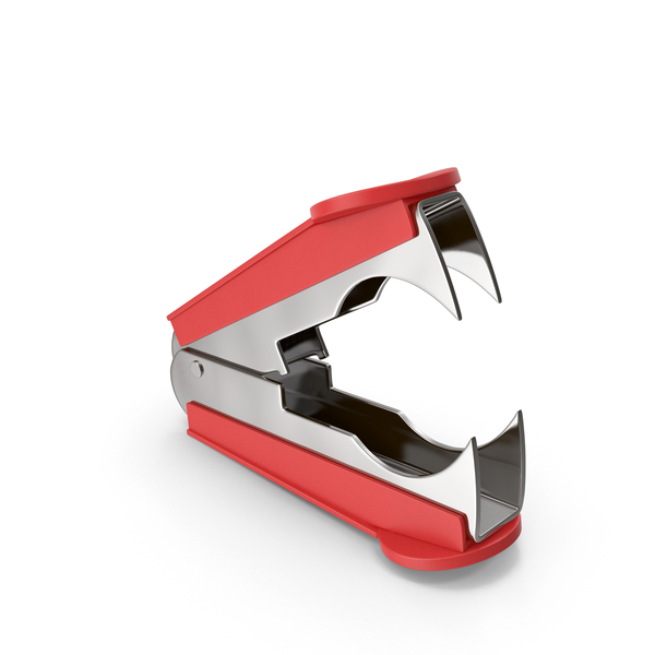 Staple Remover Red PNG & PSD Images