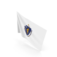 Massachusetts Flag PNG & PSD Images