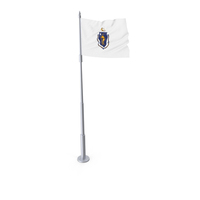 Massachusetts Flag PNG & PSD Images