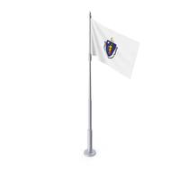 Massachusetts Flag PNG & PSD Images